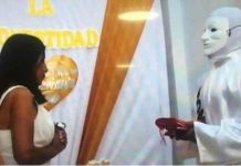 Le dio el sí: Candidata se casa con «La Honestidad”