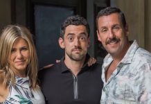 Luis Gerardo Méndez se despide de sus amigos Jennifer Aniston y Adam Sandler
