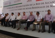 Entregan Rehabilitación de Alcantarillado en Centro de Mazatlán