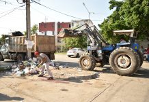 Realizan limpieza integral en colonias