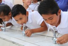 Autoridades sanitarias verifican bebederos en escuelas de Sinaloa