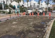 Tres Frentes de Trabajo Para Nuevo Concreto en Malecón de Mazatlán