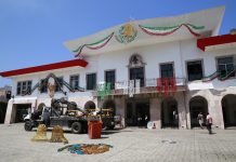 Visten el Palacio Municipal para el Mes Patrio