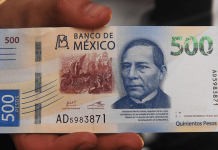 Hasta el 20 de septiembre circulará el nuevo billete de 500 pesos en todo el país: Banxico