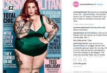 Acusan en redes a Cosmopolitan de normalizar la obesidad, por portada con modelo plus size
