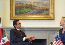 Peña Nieto y Kirstjen Nielsen dialogan sobre migración y seguridad