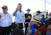 Recorre Quirino zona rural del norte para llevar apoyos