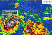 Nace tormenta tropical ‘Rosa’: alerta a estados y sería huracán mañana