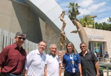 Generales de la SEDENA de visita en Acuario Mazatlán