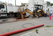 Atiende JUMAPAM problema de drenaje en la Colonia Lomas del Mar