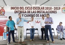 Entrega Quirino edificio y camino de la Universidad Tecnológica de Escuinapa