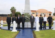 Conmemoran gesta de los Niños Héroes de Chapultepec