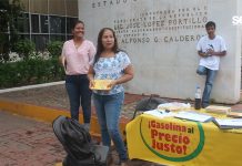 PRD Lleva Campaña Para Bajar Impuestos en Gasolinas