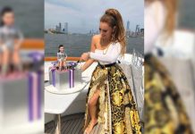 Thalía causa revuelo tras usar una falda de 197 mil pesos en su cumpleaños