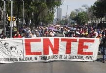 Rechaza CNTE consulta de AMLO sobre nómina magisterial