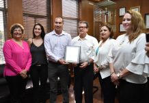 Reconoce Alcalde al joven Omar Lizárraga