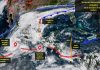 Para las próximas horas se prevén tormentas de torrenciales a fuertes en gran parte de México