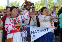 INAUGURAN LAS JORNADAS DEPORTIVAS REGIONALES INDÍGENAS 2018.