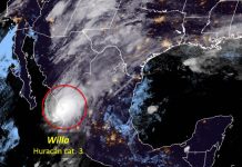 Willa tocó tierra en Isla del Bosque y Escuinapa, Sinaloa