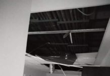 CORROBORAN DESPRENDIMIENTO DE PLAFONES EN HOSPITAL GENERAL DE ESCUINAPA