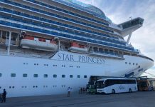 Llegó a Mazatlán el Star Princess con 3,735 visitantes
