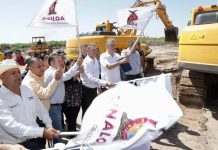 Quirino pone en marcha desazolve del arroyo Capomos en Juan José Ríos