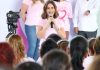 Rosy Fuentes exhorta a las mujeres a cuidarse y a realizarse estudios preventivos contra el cáncer
