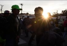 Caravana migrante deja Querétaro; se dirige a Tijuana