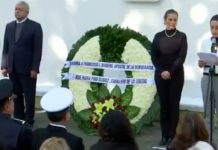 Sheinbaum y López Obrador encabezan ceremonia por la Revolución Mexicana