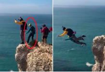 Saltó desde 100 metros de altura, su paracaídas no abrió a tiempo y así terminó