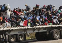 A la espera de caravana migrante