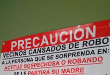 #MAZATLÁN?Colocan advertencias contra rateros