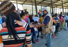 COEPRISS realiza operativo sanitario para atender caravanas de migrantes