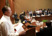 Entrega Quirino su Segundo Informe al Congreso del Estado