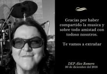 FALLECE EL ROCKERO MAZATLECO ALEX ROMERO