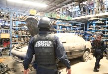 Autoridades embargan más de 100 unidades como medida precautoria en operativo de ‘yonques’