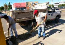 • Fuel la autoridad municipal en turno la que realizó la conexión de agua potable al Polideportivo.