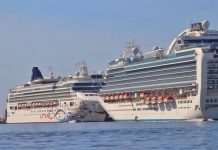 Pasajeros de dos cruceros turísticos pasan la navidad en Mazatlán