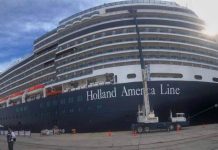 Llegó el crucero turístico Eurodam con 3,139 visitantes