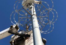 Instalan protecciones metálicas en puntos de videovigilancia