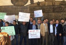 Campesinos encierran a diputados y trabajadores en San Lázaro