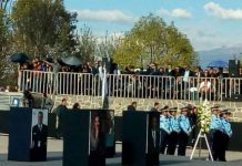 Realizan ceremonia luctuosa a víctimas de accidente aéreo en Puebla