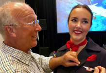 Para pasar Navidad con su hija aeromoza, padre reservó 6 vuelos