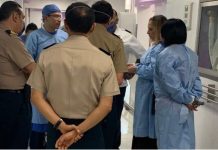 Gutiérrez Müller recorre hospitales que atienden a heridos por explosión en Hidalgo