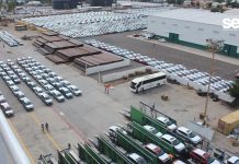 Impone agencia vehicular record con primer desembarque