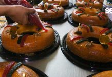 Preparan roscas de Reyes Magos