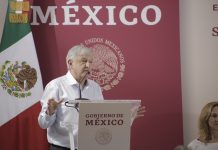 Garantiza López Obrador la continuación de la presa Santa María