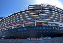 Con 3,106 visitantes llegó el crucero turístico Eurodam