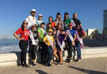 Candidatos al Carnaval limpian playas