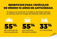 Quirino anuncia descuento de 55% en refrendo a vehículos de 10 años y anteriores